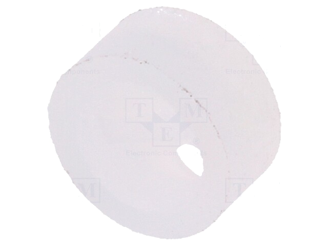 Afstandbus; LED; Øext: 5mm; ØLED: 5mm; L: 2,5mm; natuurlijk; UL94V-2 Afstandbus; LED; Øext: 5mm; ØLED: 5mm; L: 2,5mm; natuurlijk; UL94V-2